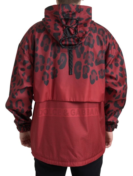 Chaqueta con capucha de estampado de leopardo - Image 2
