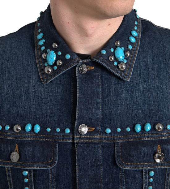 Chaqueta de mezclilla embellished - Image 2