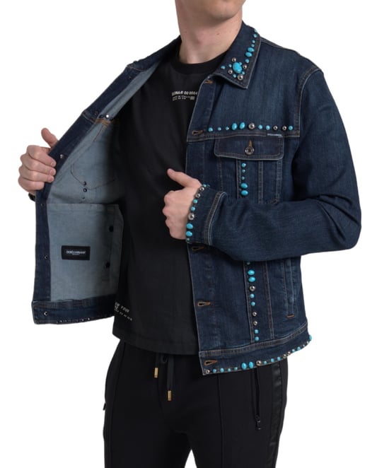 Chaqueta de mezclilla embellished - Image 4
