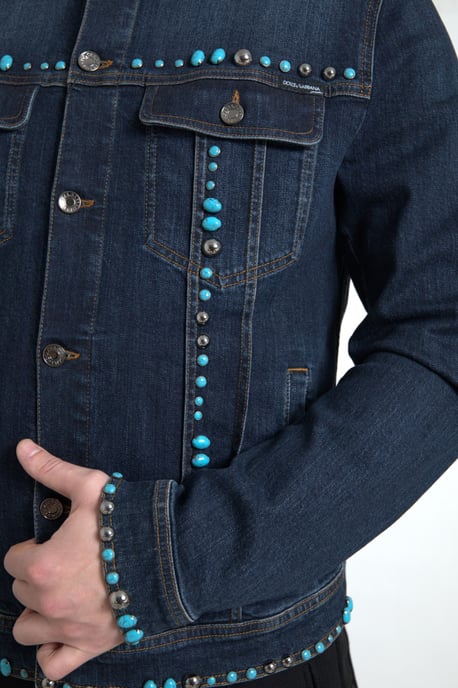 Chaqueta de mezclilla embellished - Image 6