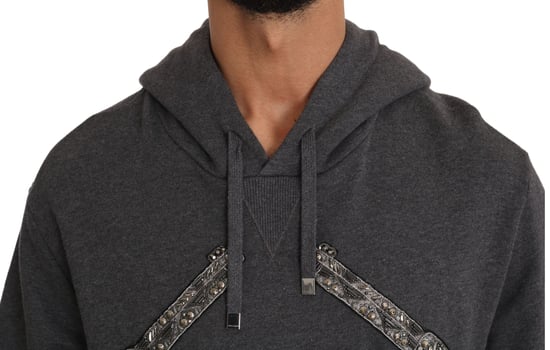 Sudadera de algodón adornada Guns And Heart - Image 4