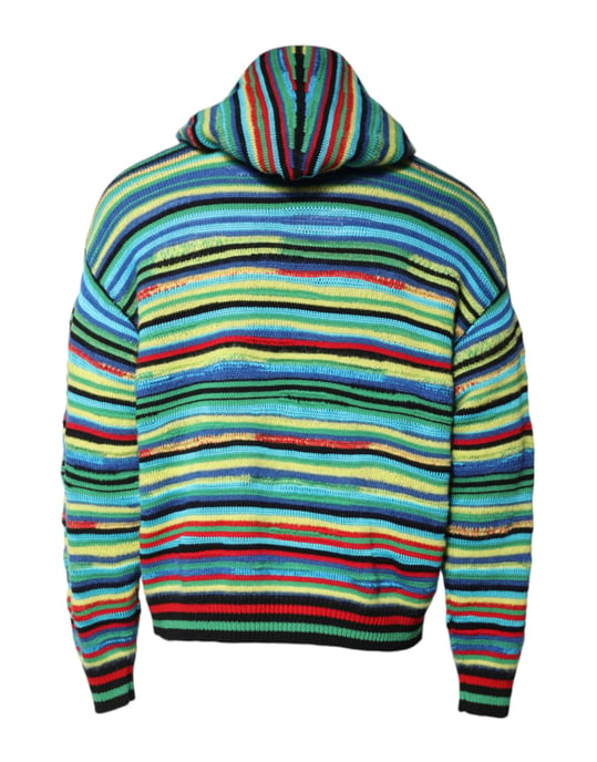 Sudadera de punto a rayas - Image 4
