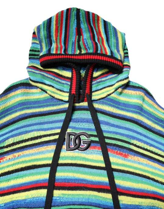 Sudadera de punto a rayas - Image 5