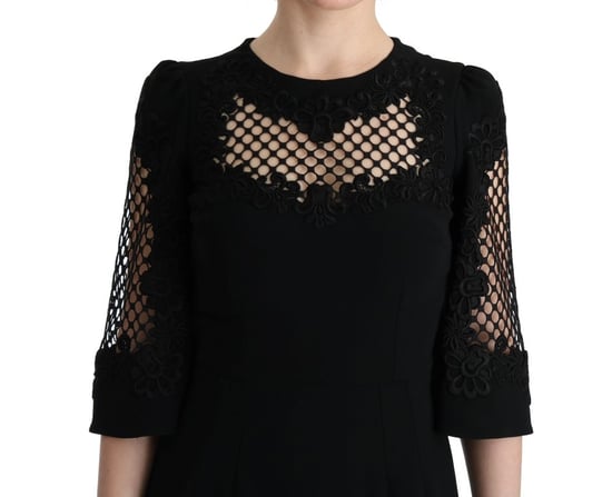 Vestido Maxi Negro de Noche Dolce Gabbana - Image 6