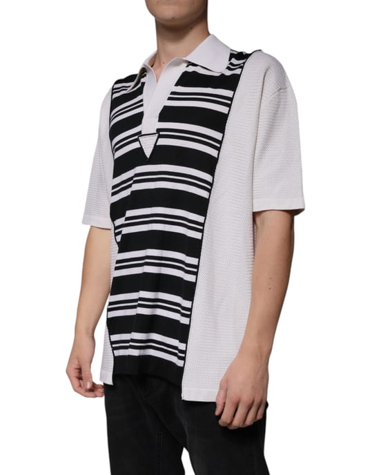 Camisa Polo de Rayas de Mangas Cortas - Image 3