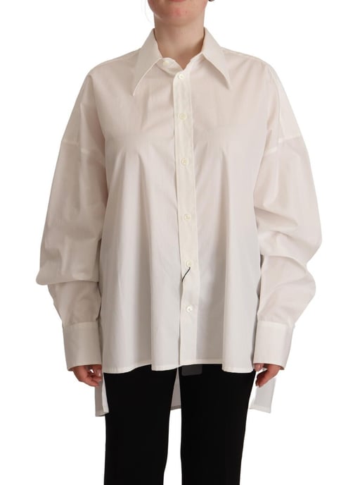 Camisa de Popelín de Algodón Oversized Tsh7630 - Image 1