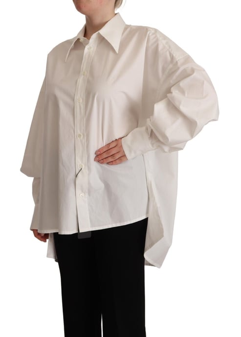 Camisa de Popelín de Algodón Oversized Tsh7630 - Image 2