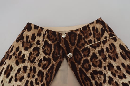 Falda Mini de Leopardo con Estilo Plisado - Image 4