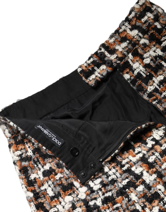 Falda Mini de Tweed Plisada - Image 6