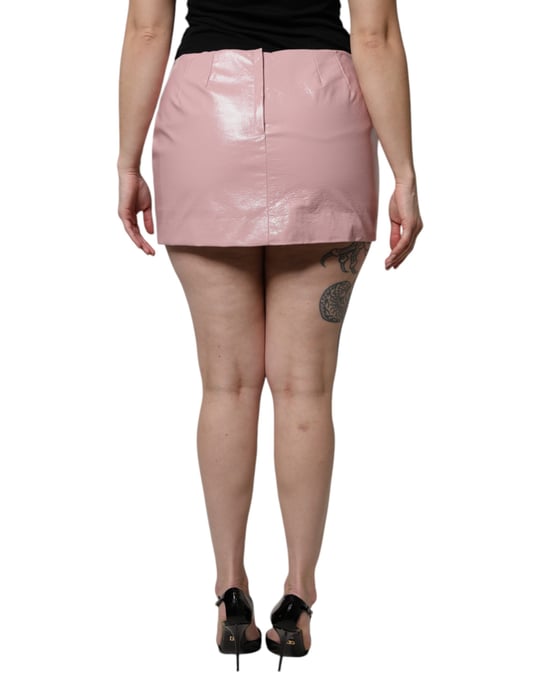Falda corta de charol - Image 4