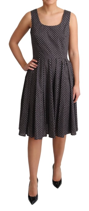 Vestido Midi Aline de Popelín de Algodón con Estampado Floral - Image 2