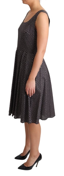 Vestido Midi Aline de Popelín de Algodón con Estampado Floral - Image 3