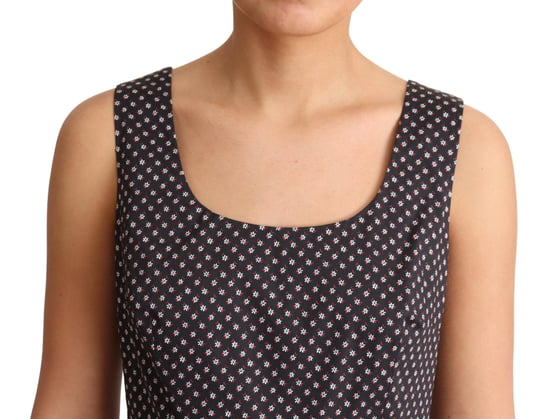 Vestido Midi Aline de Popelín de Algodón con Estampado Floral - Image 5