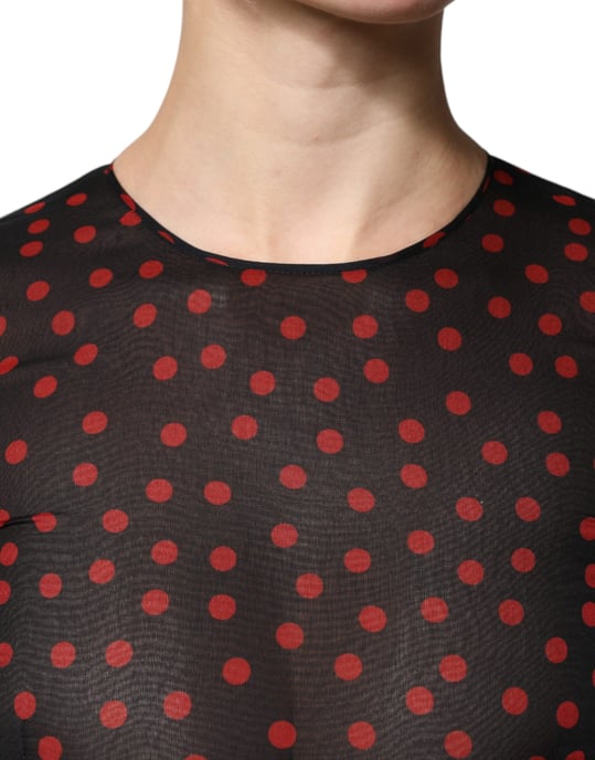 Vestido de lunares con volantes en capas - Image 5