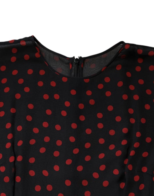 Vestido de lunares con volantes en capas - Image 6