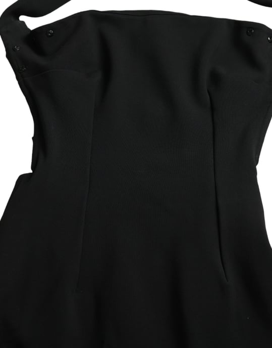 Vestido Midi Bodycon con Cuello Cruzado - Image 6