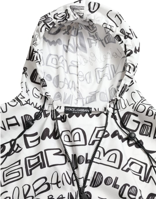 Poncho con capucha Graffitiprint Tsh83782 - Image 6