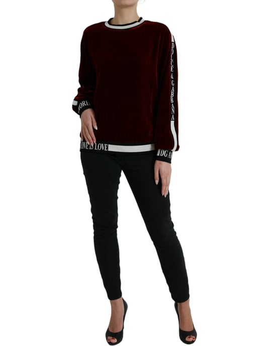 Sudadera de Terciopelo Estilo Amore - Image 2