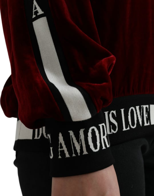 Sudadera de Terciopelo Estilo Amore - Image 5