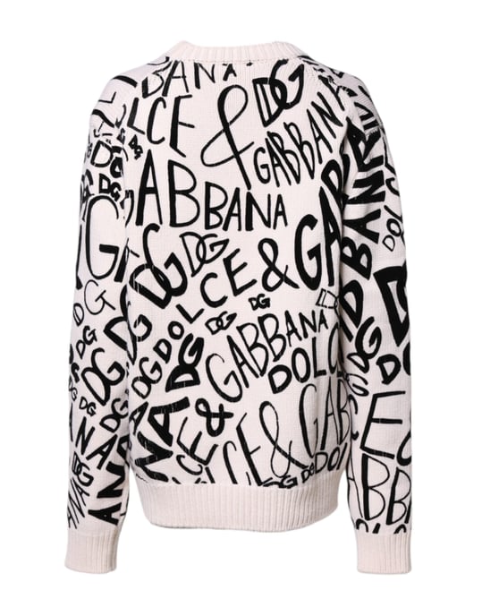 Suéter de punto con logo de Dolce Gabbana - Image 4