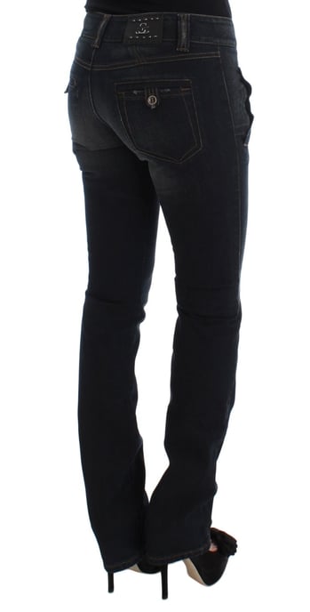 Jeans de pierna recta con detalle de costura único - Image 4