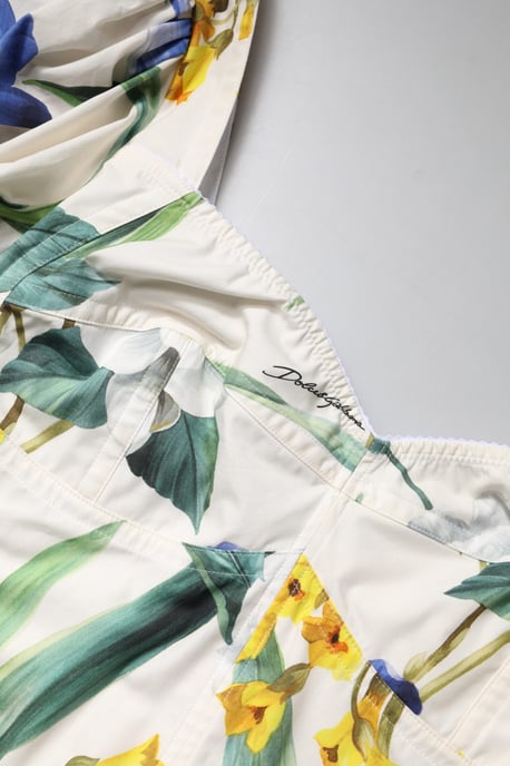 Blusa de Popelín con Mangas Abullonadas Florales - Image 6
