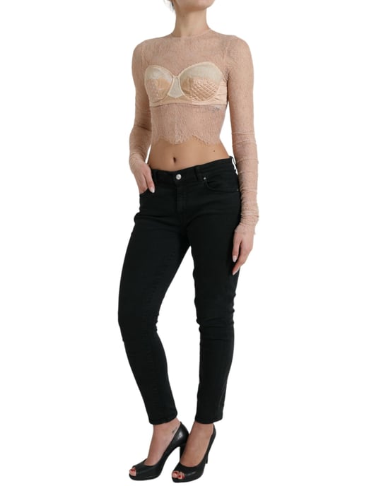 Top Corto de Encaje Tsh84280 - Image 2