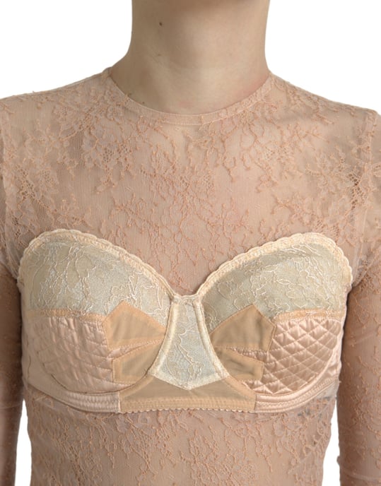 Top Corto de Encaje Tsh84280 - Image 4