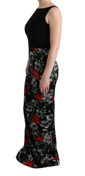 Vestido Maxi de Seda con Estampado Floral - Image 2