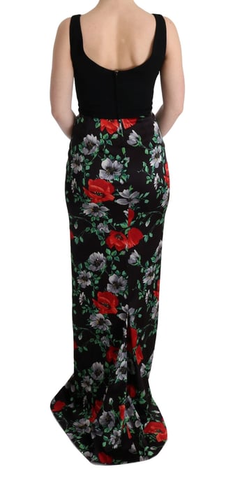 Vestido Maxi de Seda con Estampado Floral - Image 3