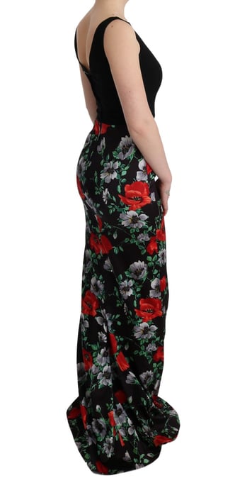 Vestido Maxi de Seda con Estampado Floral - Image 4