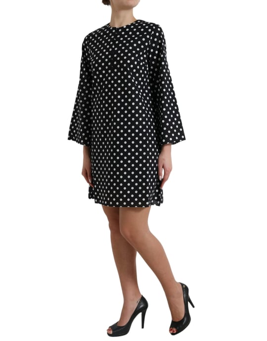 Vestido Mini Aline de Lunares - Image 2