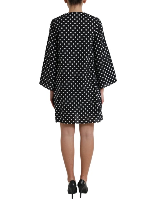 Vestido Mini Aline de Lunares - Image 3