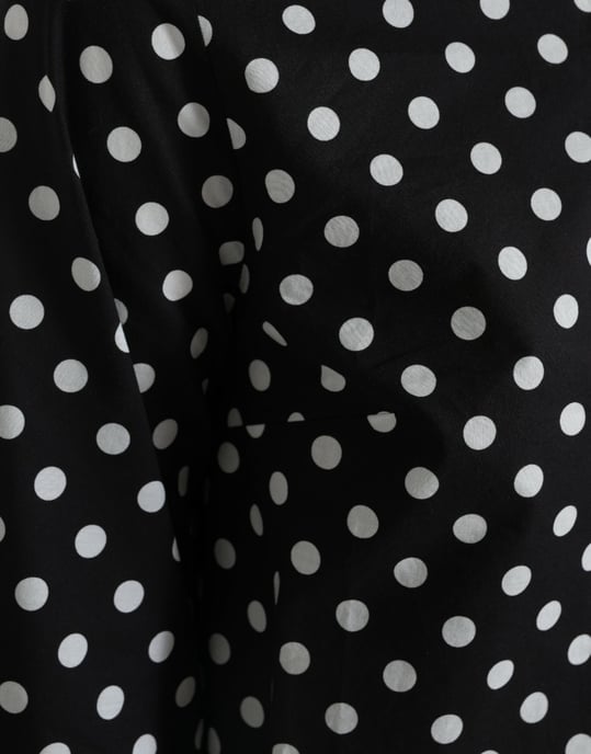Vestido Mini Aline de Lunares - Image 4
