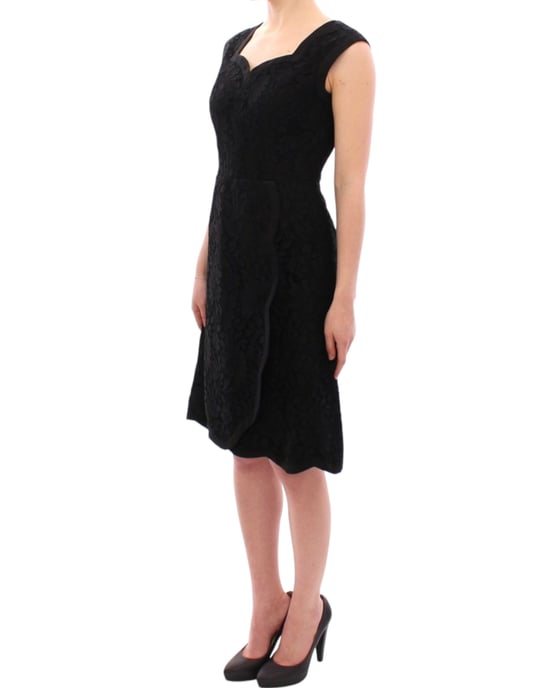 Vestido Aline de Encaje con Escote Corazón - Image 2