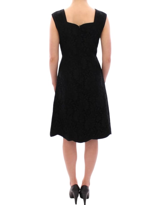 Vestido Aline de Encaje con Escote Corazón - Image 3