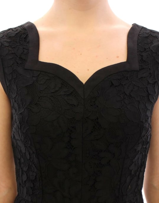 Vestido Aline de Encaje con Escote Corazón - Image 4