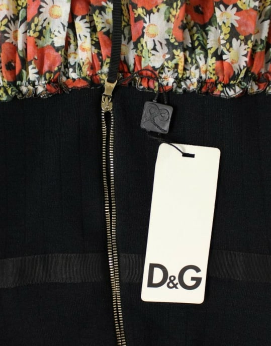 Vestido Mini Floral Dolce Gabbana - Image 5