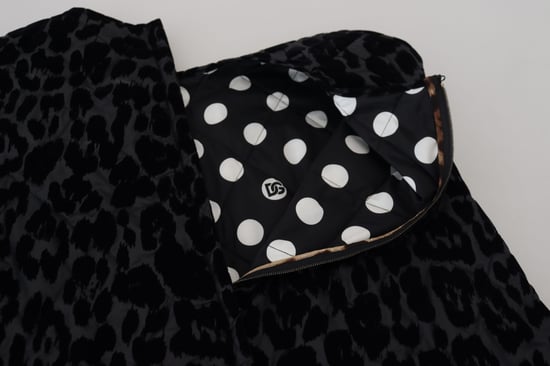 Vestido Mini de Terciopelo con Estampado de Leopardo Sin Mangas - Image 6