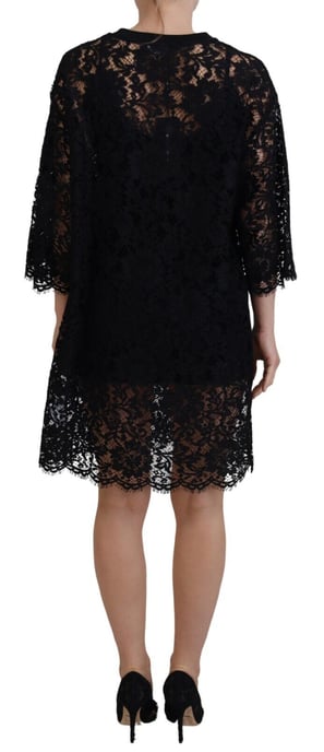 Vestido Mini de Encaje con Manga 34 Modelo Dr28864 - Image 3