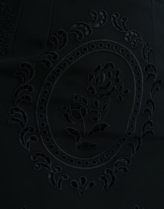 Vestido Lápiz de Encaje Floral - Image 6