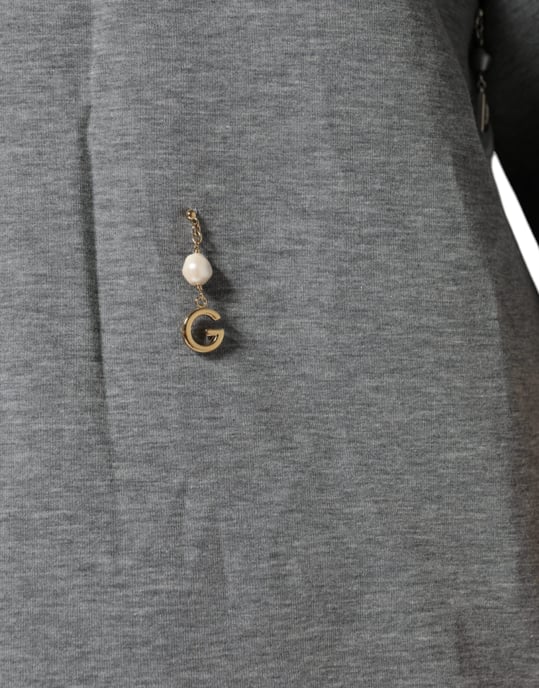 Camisa de algodón gris Dolce Gabbana Tsh84630 - Image 6
