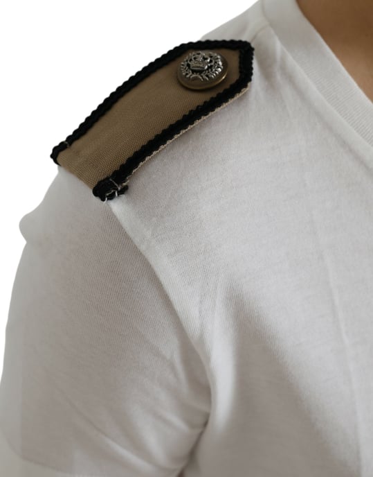 Camiseta de manga corta con cuello redondo floral - Image 5