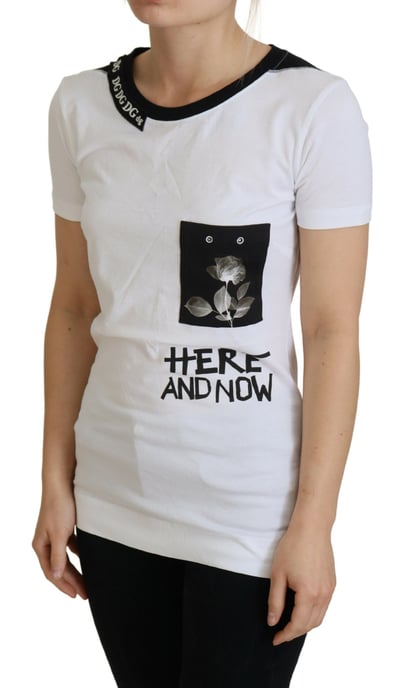 Camiseta gráfica con bolsillo de rosa - Image 2