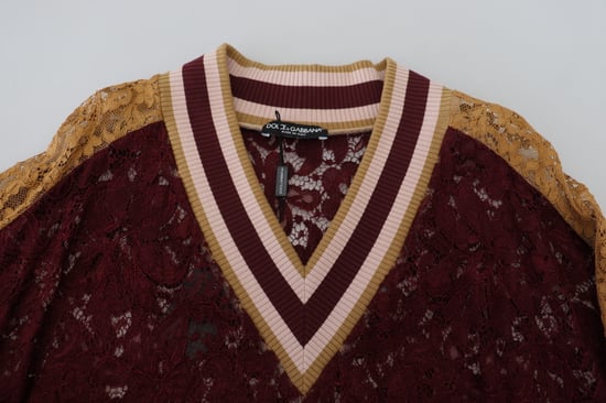 Sudadera de Encaje Ajuste Relajado Mangas Largas - Image 5