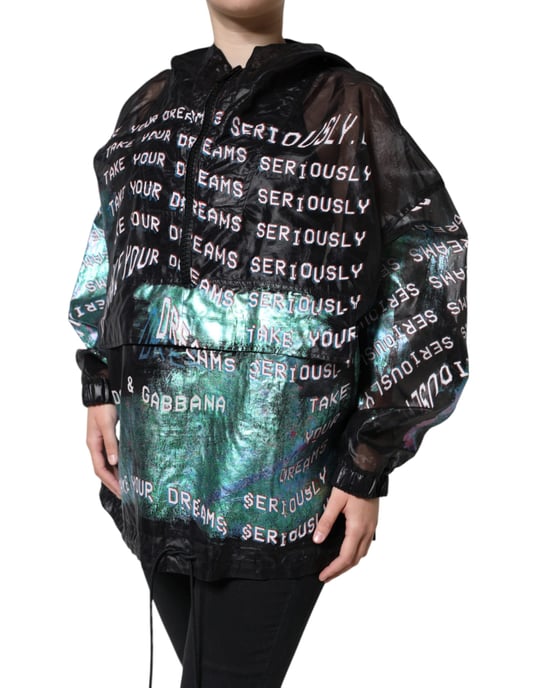 Chaqueta Con Capucha Impresa - Image 3