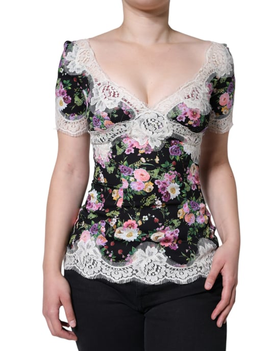 Top de Encaje Floral Tsh86564 - Image 2