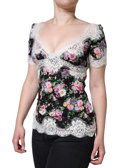 Top de Encaje Floral Tsh86564 - Image 3