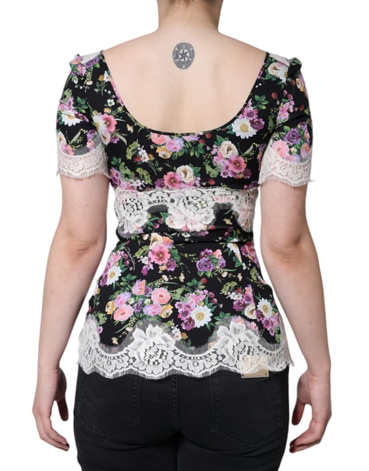 Top de Encaje Floral Tsh86564 - Image 4