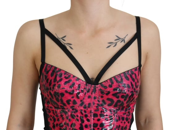 Top de Corsé con Estampado de Leopardo Tsh83158 - Image 4